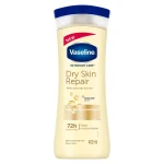 لوسیون بدن وازلین مدل DRY INTENSIVE CARE حجم 400 میلی‌لیتر مناسب پوست خشک و حساس، حاوی روغن جو و ویتامین E، مرطوب‌کننده قوی با ماندگاری 72 ساعت - تصویر 3