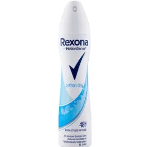 اسپری بدن رکسونا زنانه کوتون درای Cotton Dry حجم 200 میل