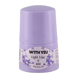 مام رول ضد تعریق ویت یو مدل Light Lilac حجم 50 میلی لیتر