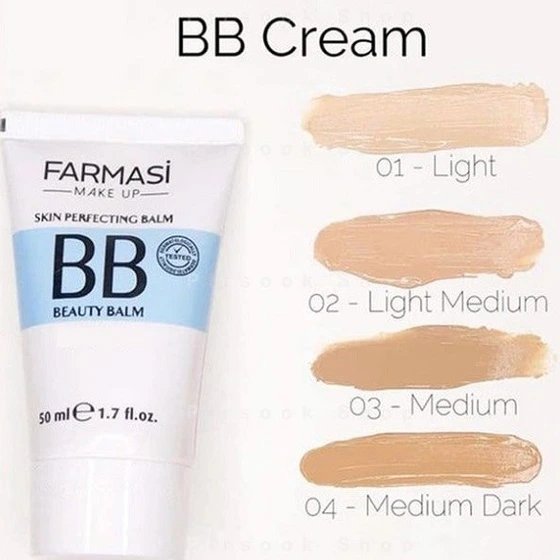 خرید بی بی کرم فارماسی شماره ۰۲ رنگ روشن تا متوسط SPF15 حجم ۵۰ میلی‌لیتر